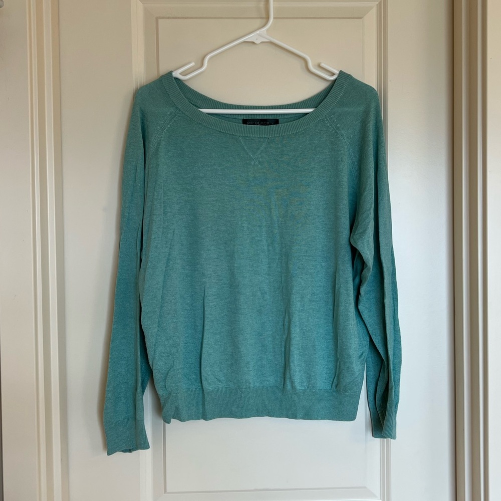 Metropark Women's Teal Sweater